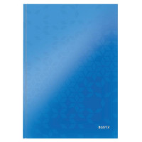 Kniha záznamová A4 Leitz WOW 80 list. linajková modrá