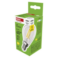 LED žiarovka Filament Mini Globe / E14 / 5,9 W (60 W) / 806 lm / Neutrálna biela