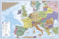 Podložka na stôl 40 x 60 cm s mapou Európy