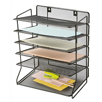 Stojan drôtený Q-CONNECT so 6 priehradkami