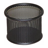 Stojan na gumy/sponky Q-CONNECT 90x68mm čierny