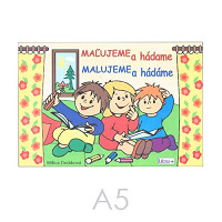 Omaľovánka A5 Maľujeme a hádaame