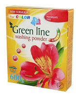 Prací prášok Green Line Color 600g