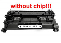 Kompatibilný toner pre HP 59A/CF259A/Canon CRG-057-No Chip! Black 3000 strán POZOR kazeta bez čipu!