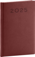 NOTIQUE Týždenný diár Aprint Neo 2025, vínový, 15 x 21 cm