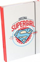 Dosky školské na zošity A4 Supergirl