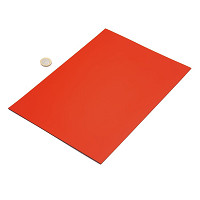 Magnetická fólia A4 240g červená, hrúbka 1mm