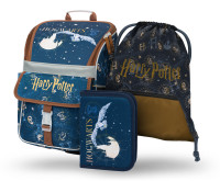 Školská taška - 3 dielny Harry Potter Rokfort