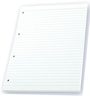 Vložky do karisbloku A4 linkované