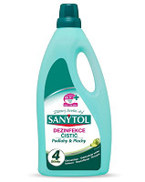 Čistiaci prostriedok podlahy/povrchy SANYTOL, 4 účinky, 1 l