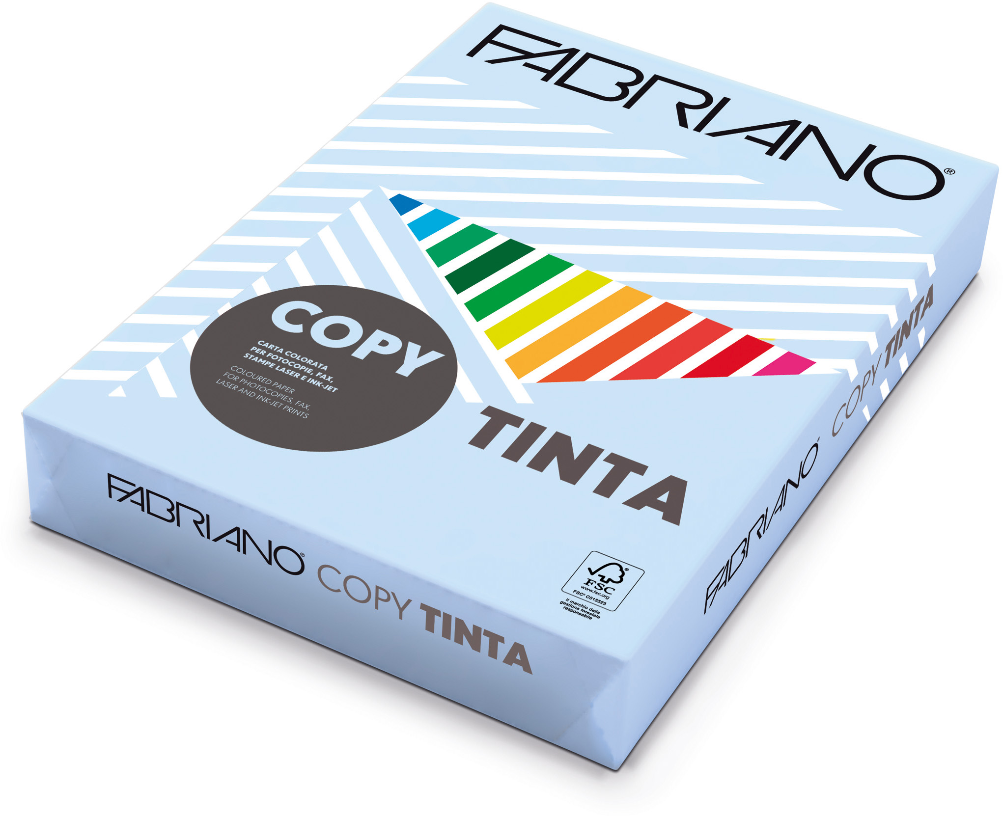 Kopírovací papier A4 80g F COLORE (COPY TINTA) Celeste pastelová modrá