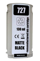 Renovovaná kazeta pre HP 727 (130ml) /B3P22A Matte Black Premium