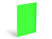 Obal na zošit A5, 180mic. NEON zelený