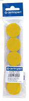 Magnety 9795/10 ks 30mm žlté
