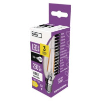 LED žiarovka Filament sviečka / E14 / 1,8 W (25 W) / 250 lm / neutrálna biela