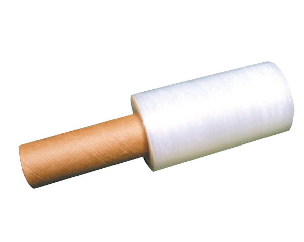 Fólia ručná priľnavá Stretch 10cm/23mic. (granát s rúčkou)