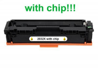 Náplň HP 415X/W2030X s čipom Yellow komp.