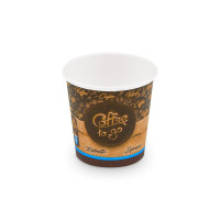 Pohár papierový Coffe to go 110 ml / 50ks
