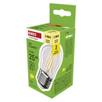 LED žiarovka Filament Mini Globe / E27 / 1,8 W (25 W) / 250 lm / Teplá biela