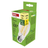 LED žiarovka Filament A60 A CLASS / E27 / 7,2 W (100 W) / 1521 lm / teplá biela