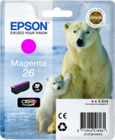 kazeta EPSON XP-600/700 T2613 26 Claria Magenta