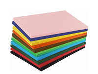 Školský kartón A3 225g tmavomodrý/50ks