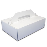 Krabica zákusková s rúčkou 27x18x10 cm