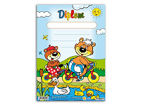 Diplom detský A4 motív 002