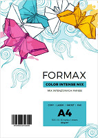 Kopírovací papier A4 80g FORMAX mix intenziv/10 farieb x 50 listov = 500 hárkov