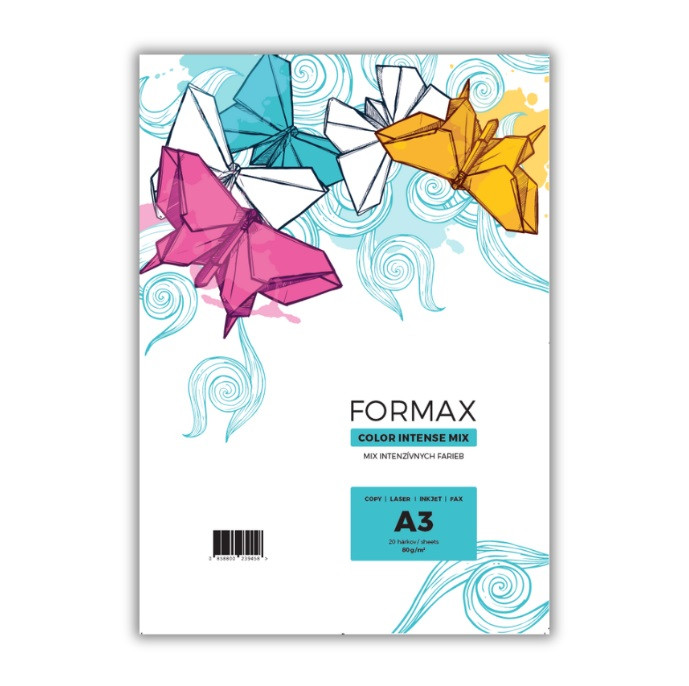 Kopírovací papier A3 80g FORMAX mix intenziv /20 hárkov