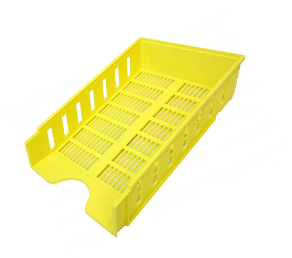 Listová zásuvka žltá