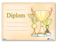 Diplom detský A4 motív 003