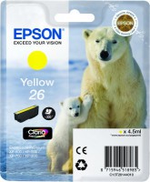 kazeta EPSON XP-600/700 T2614 26 Claria Yellow