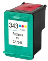 Renovovaná kazeta pre HP C8766E (Nr 343) - tricolor 15 ml