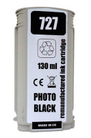 Renovovaná kazeta pre HP 727 (130ml) /B3P23A Photo Black Premium