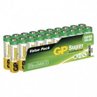 Batéria alkalická GP Super Alkaline LR03 (AAA)/20 ks