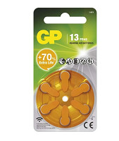 Batéria do načúvacích zariadení GP ZA13 (PR48)/ 6 ks