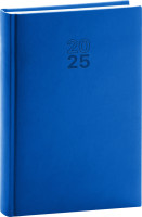 NOTIQUE Denný diár Aprint 2025, modrý, 15 x 21 cm