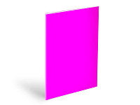 Obal na zošit A5, 180mic. NEON ružový