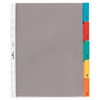 Obal Euro Durable 130 mic. s indexami 1-5