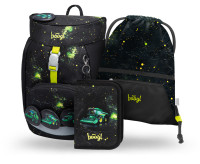 BAAGL SADA 3 Airy Traktor: batoh, peračník, vrecko GRS