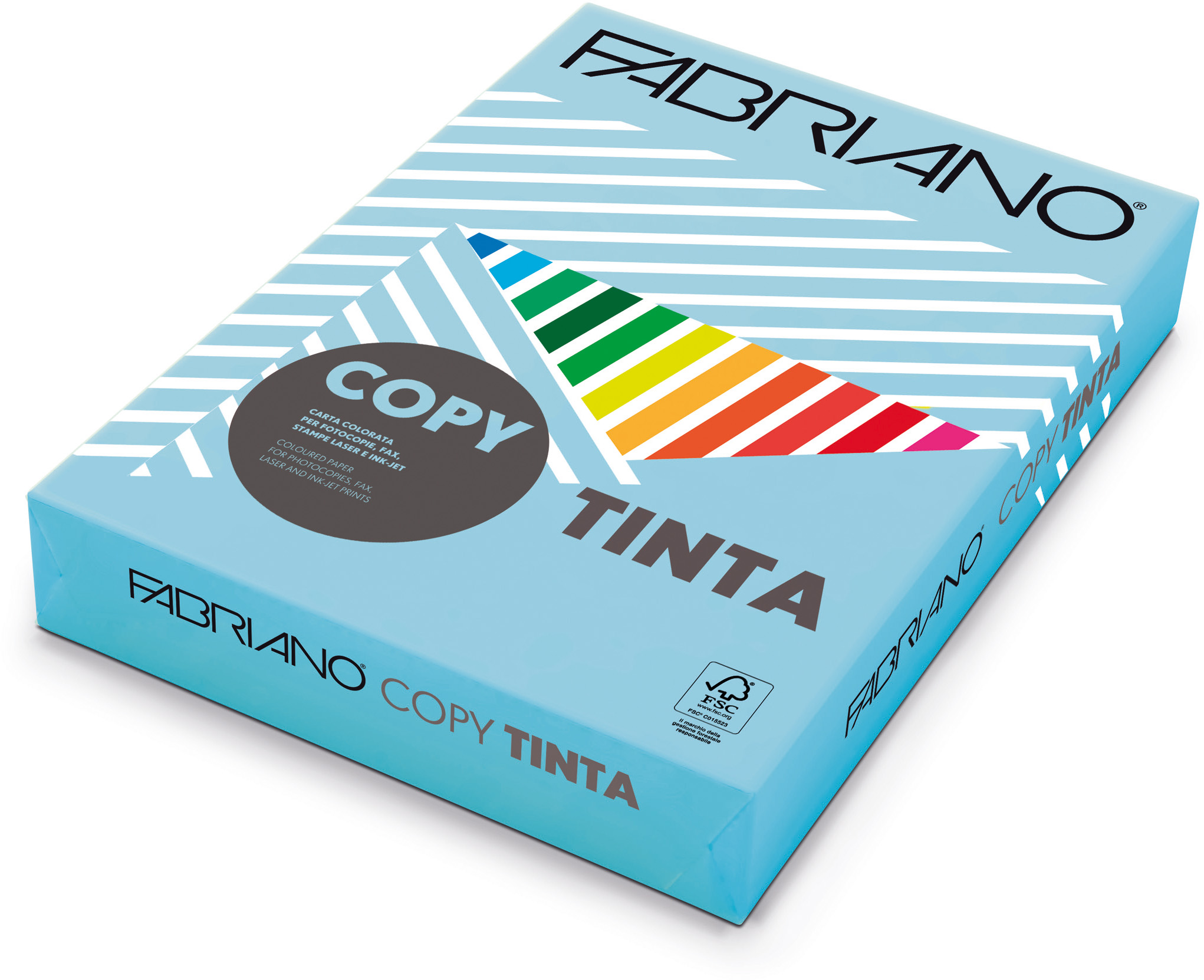 Kopírovací papier A4 80g F COLORE (COPY TINTA)  Cielo intenzívna ľadovomodrá