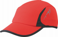 Šiltovka running cap 2090 - červená/čierna