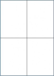 Etikety samolepiace 105x148mm 100list.