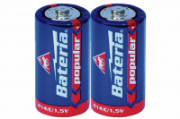 Batérie R14 Popular C 1,5V (2ks)