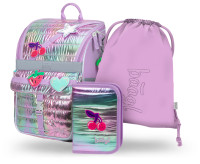 BAAGL SADA 3 Zippy Lavender: aktovka, peračník, vrecko
