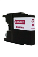 Renovovaná kazeta pre Brother LC-1280XL Magenta Premium 1100 strán