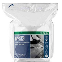 Utierky vlhčené TORK 190694 náhradná náplň 58 ks