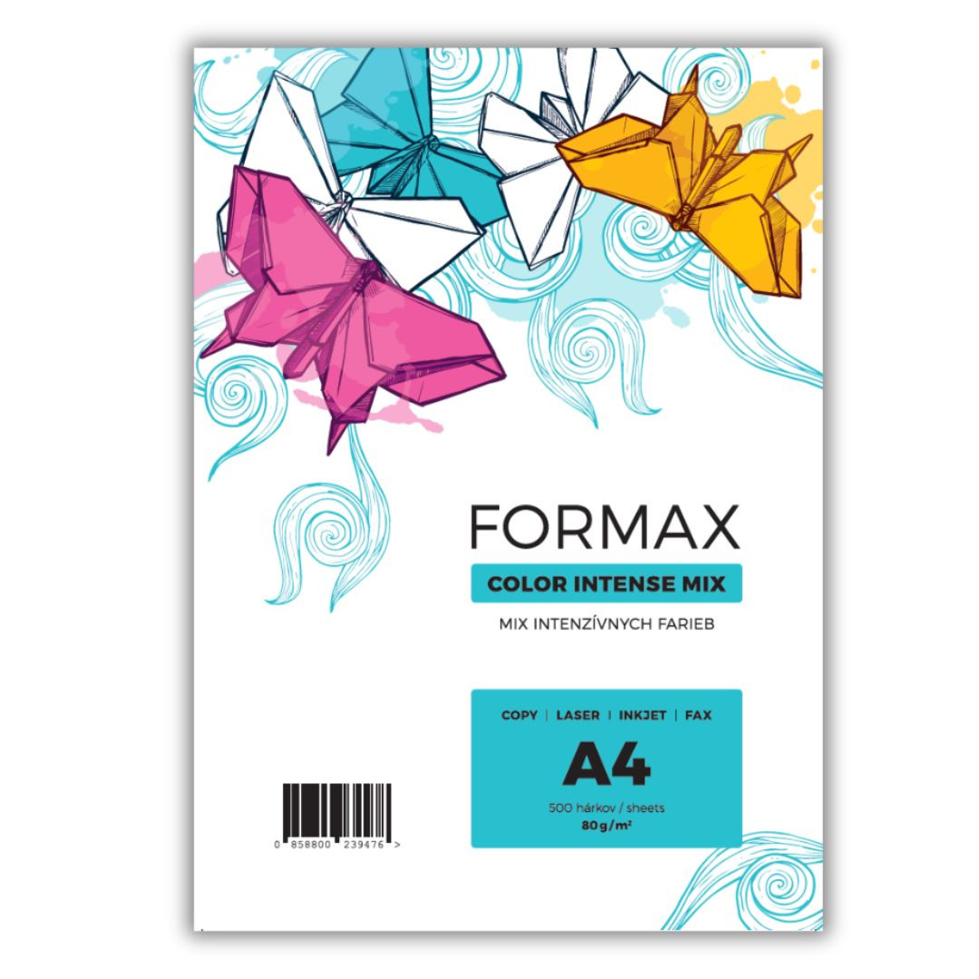 Kopírovací papier A4 80g FORMAX mix intenziv/500hárkov