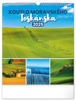 Nástenný kalendár Čaro Moravského Toskánska 2025, 30 × 34 cm